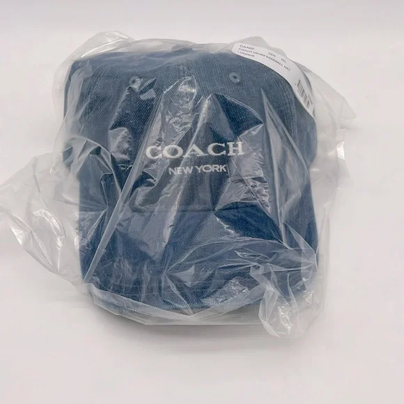 Coach Signature Denim Baseball Hat - Picture 12 of 13